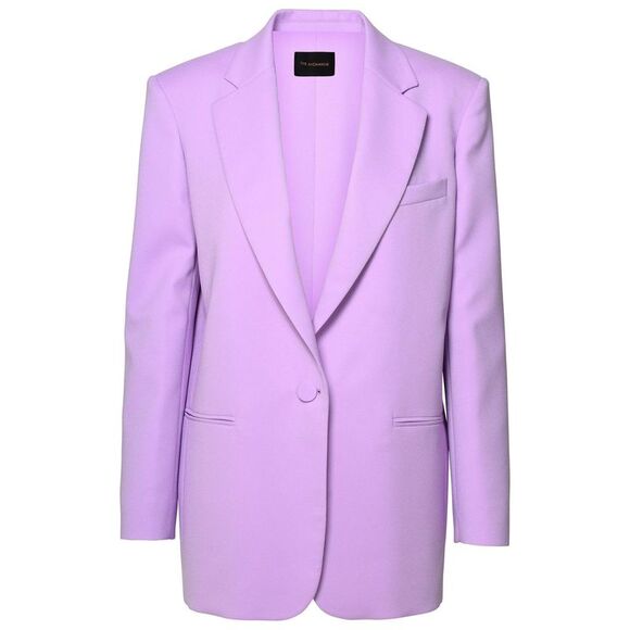 The Andamane Lilac Polyester Blazer Women